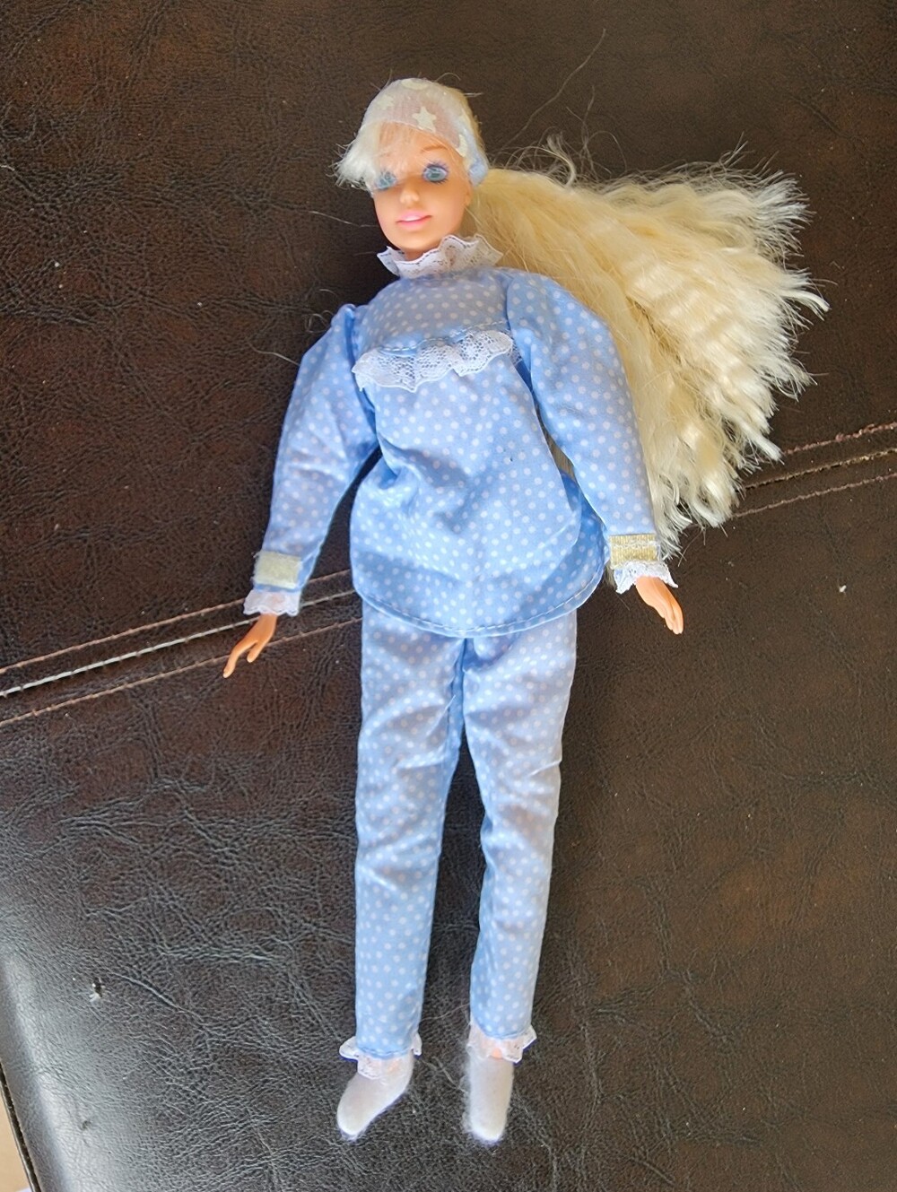 Vintage MATTEL BEDTIME SLUMBER PARTY BARBIE Soft Body Doll